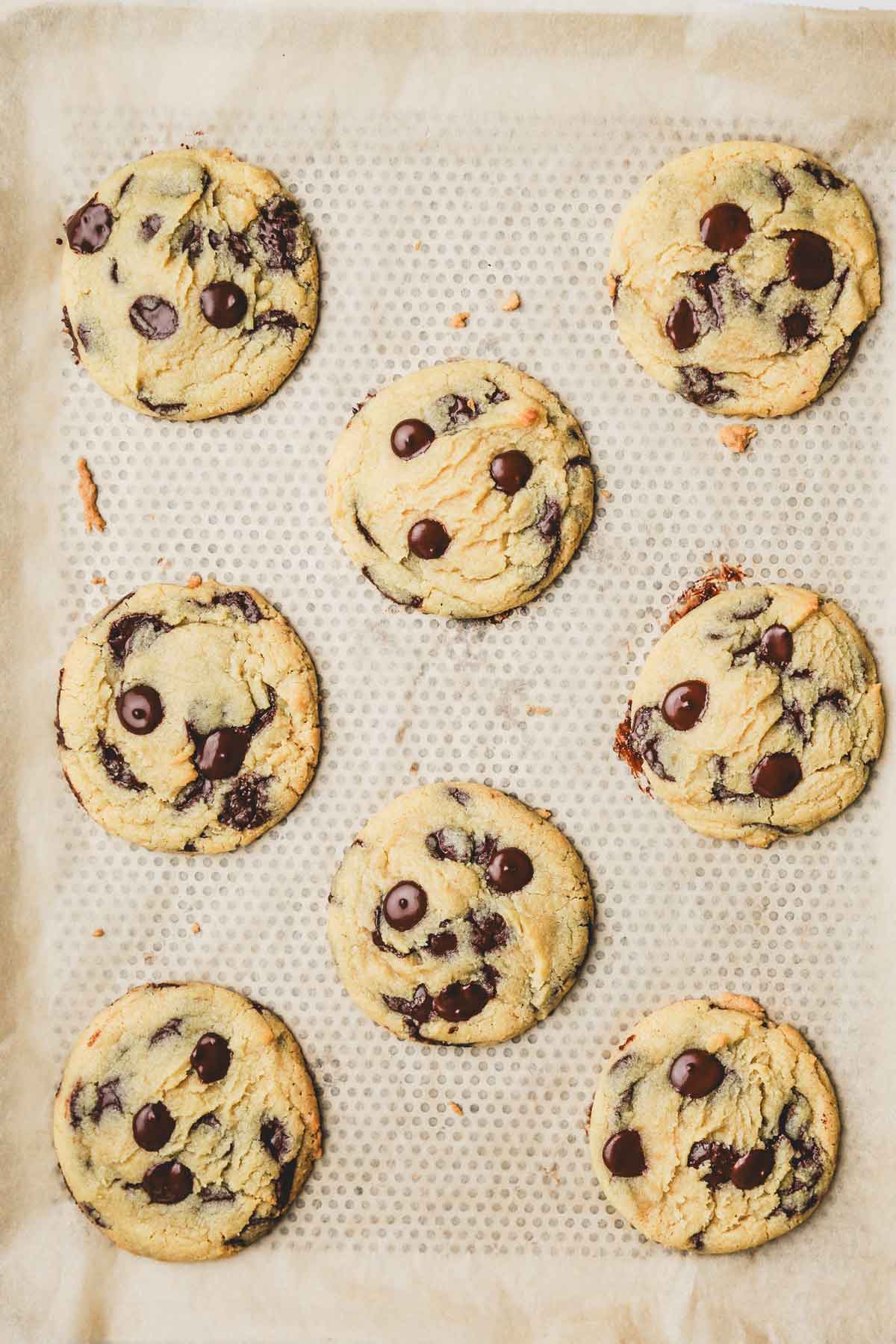 baked egg yolk cookies