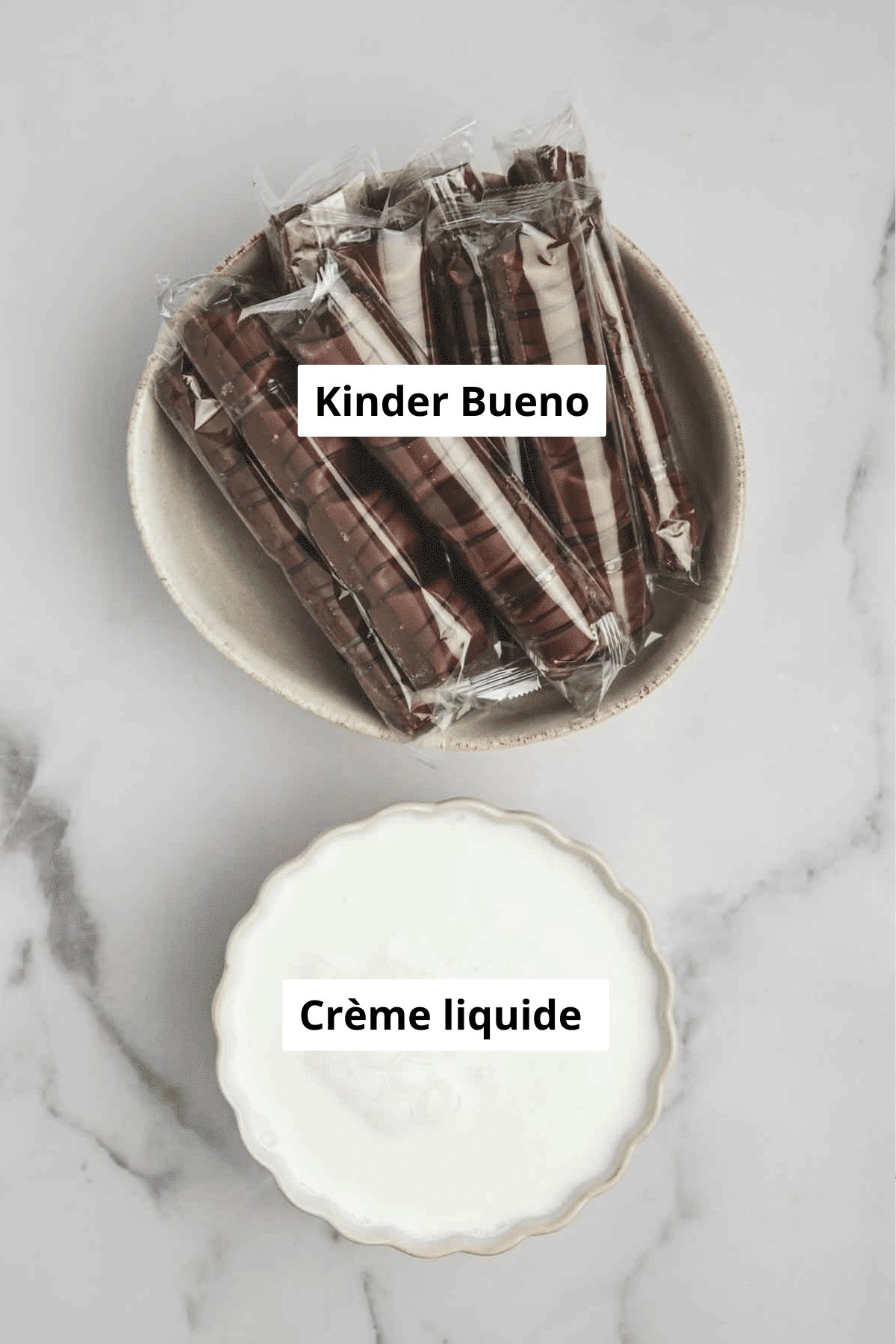 bol avec des ingrédients