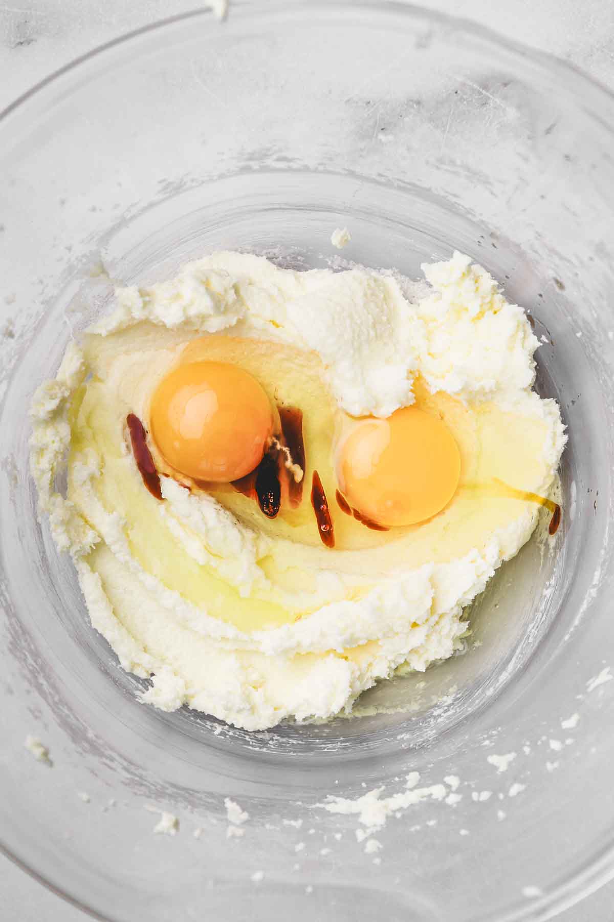 mixing bowl with ingredients