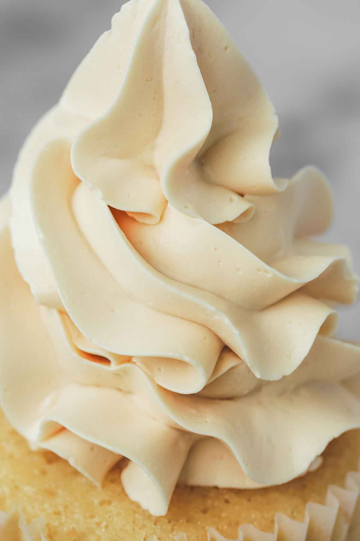 silky smooth caramel buttercreamfrosting