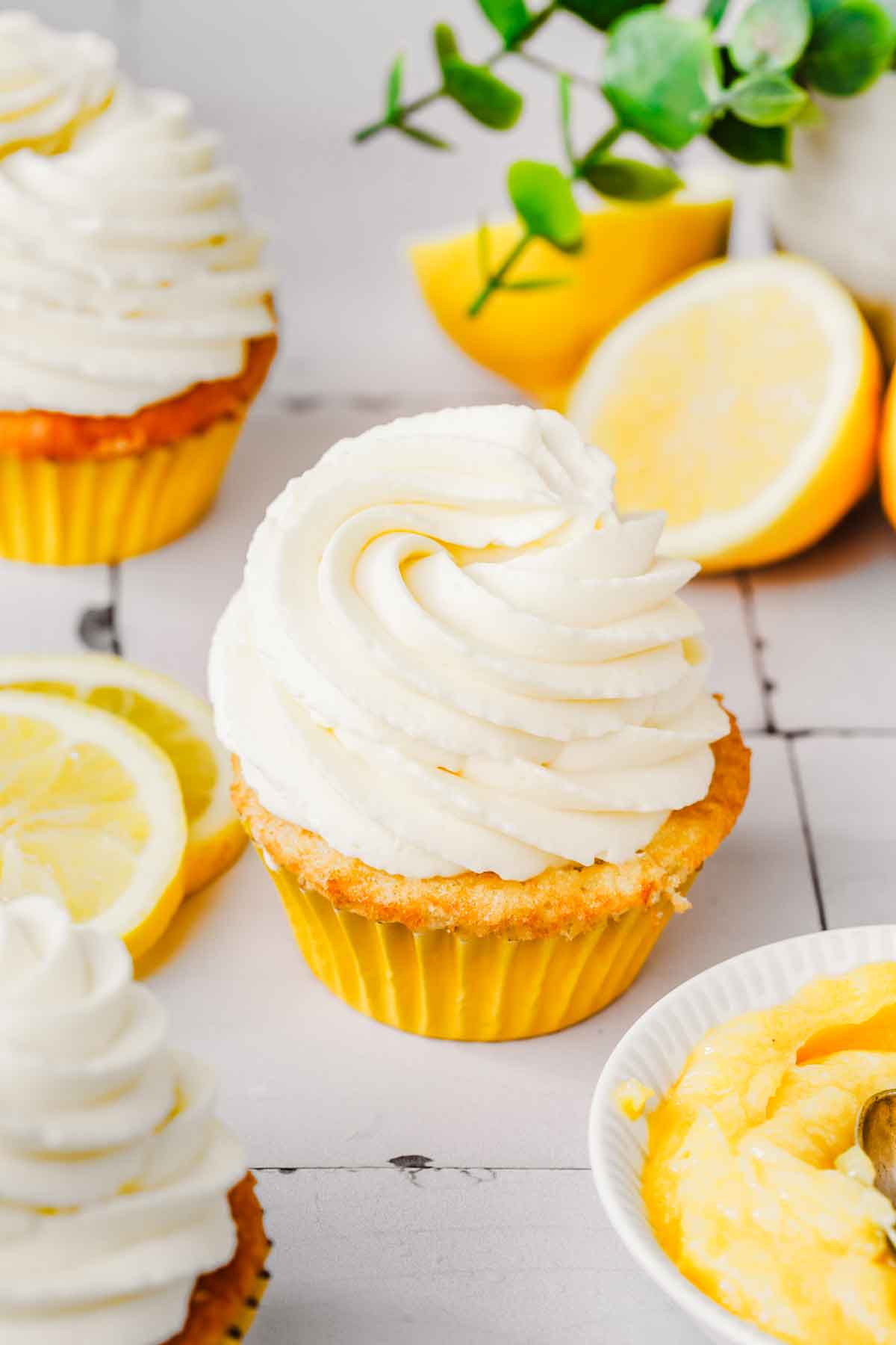 cupcakes chantilly mascarpone au citron