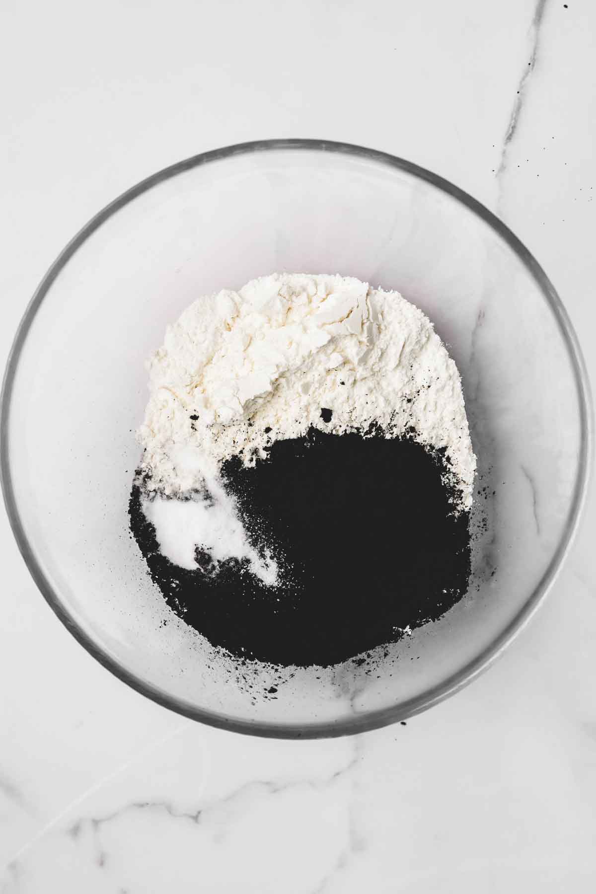 small bowl with dry ingredients