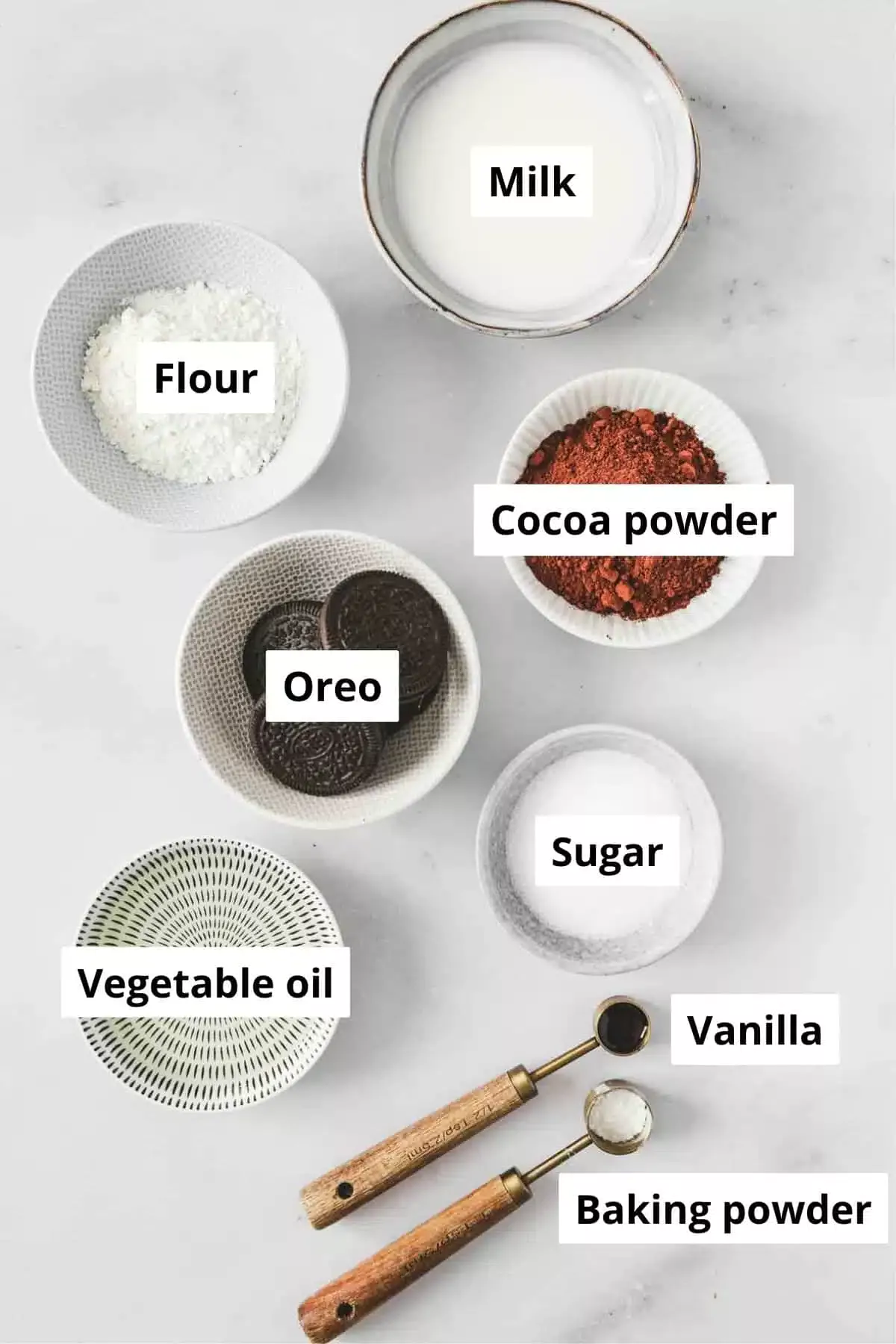 bowls with ingredients