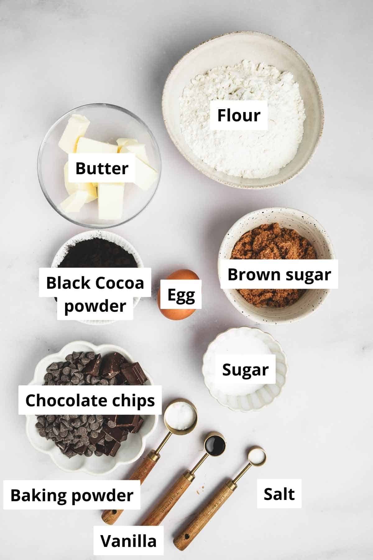 bowl with ingredients