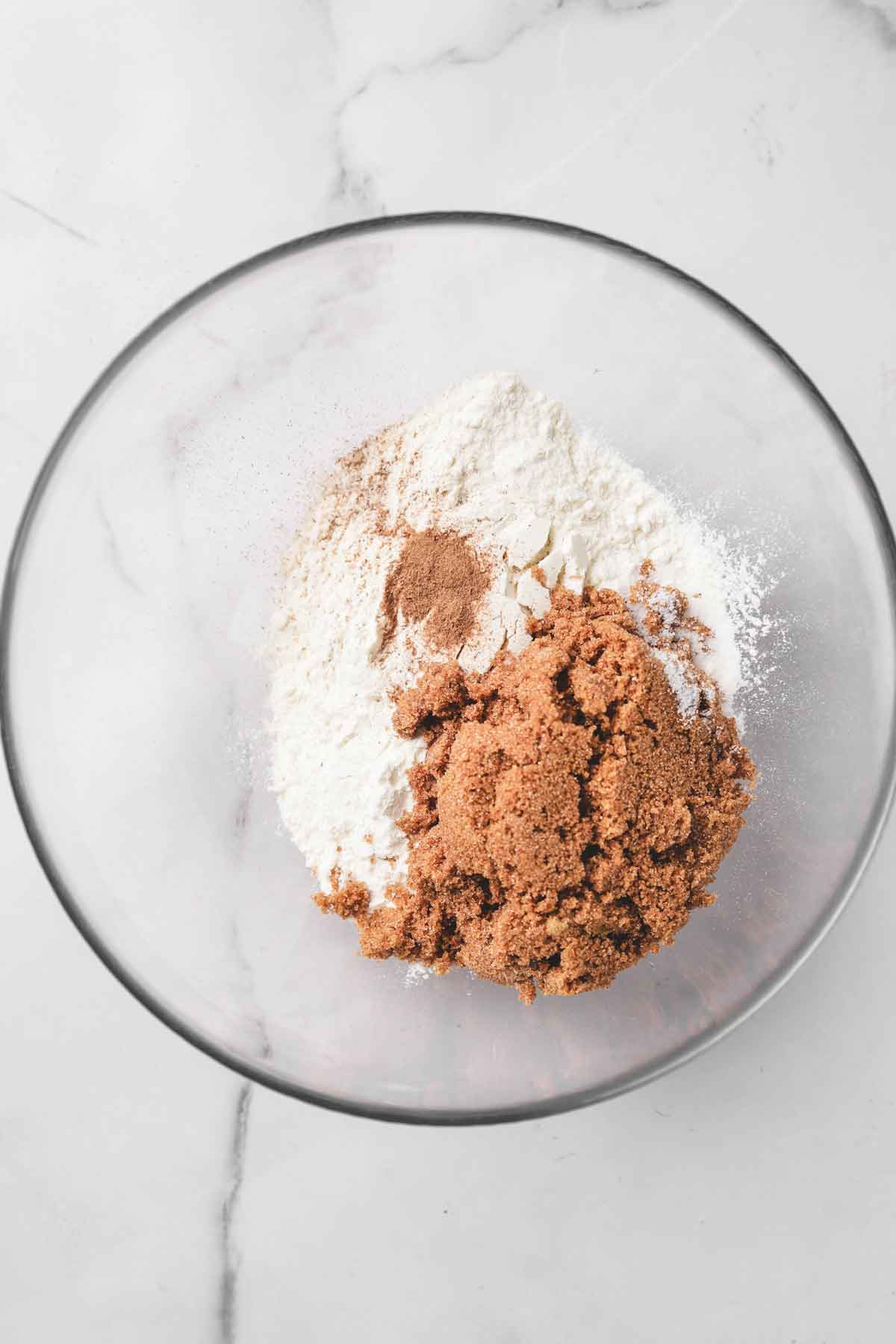 medium bowl with flour mixture