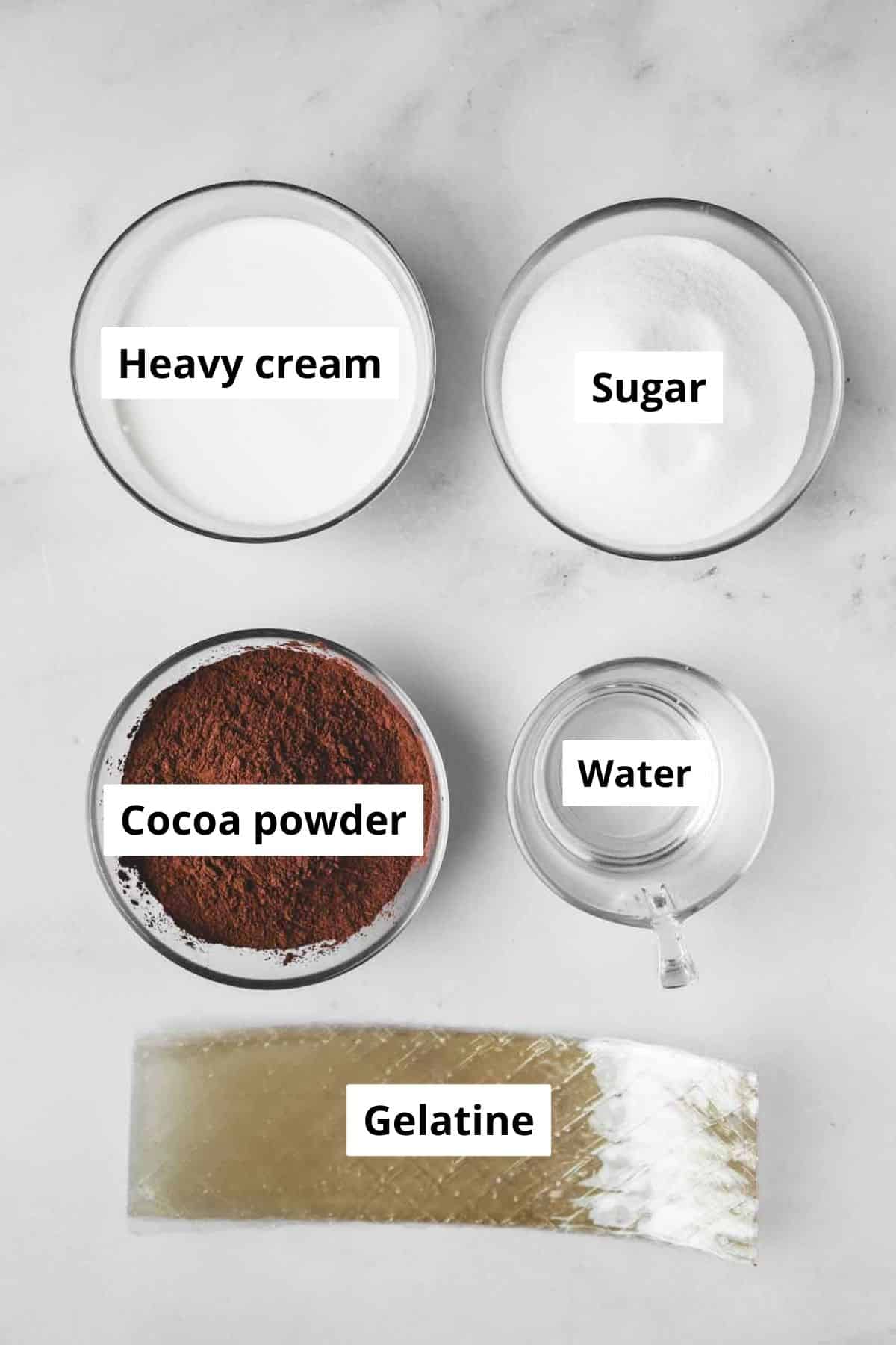 bowls with ingredients