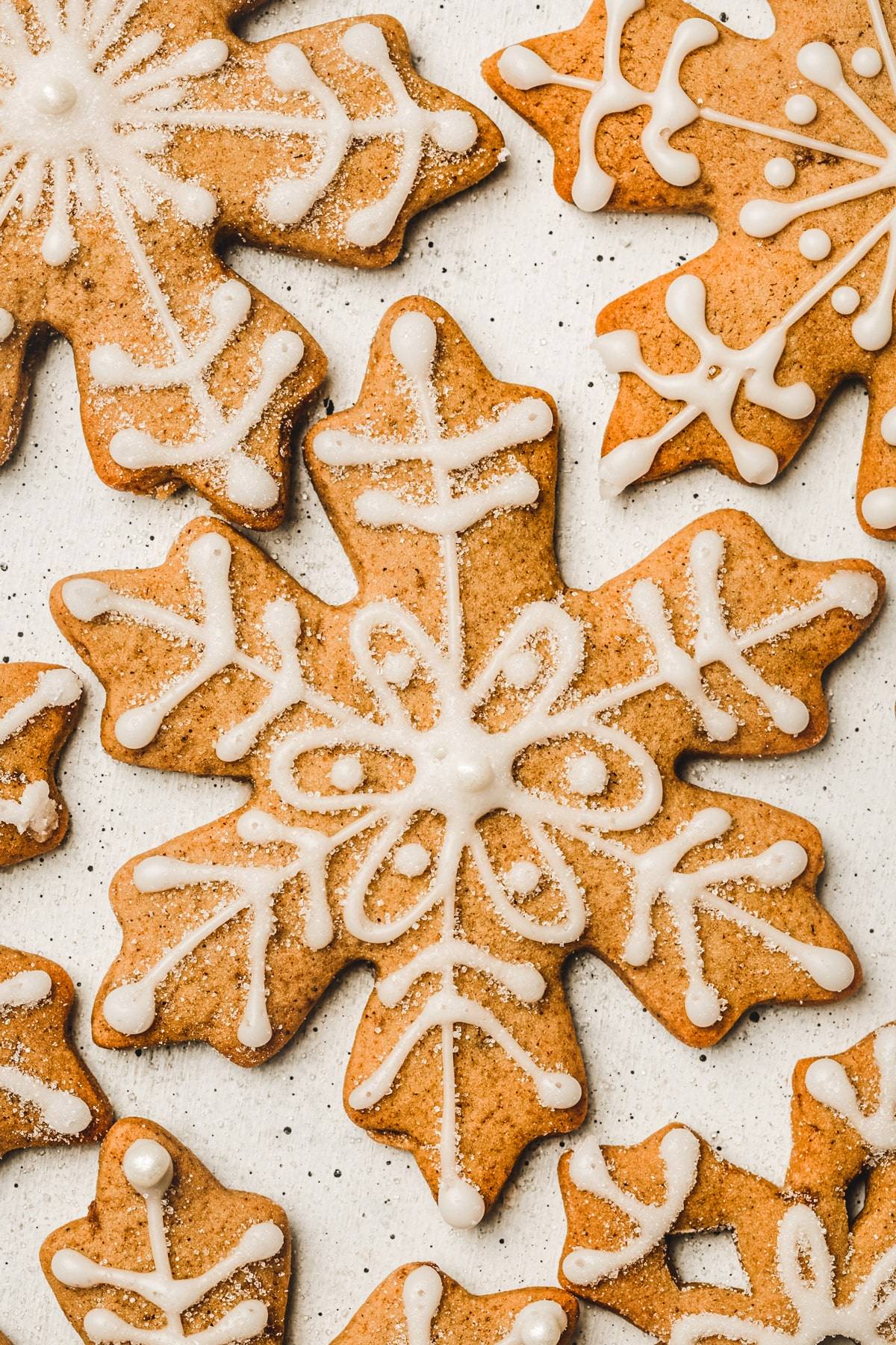 cookies avec glaçage au sucre glace