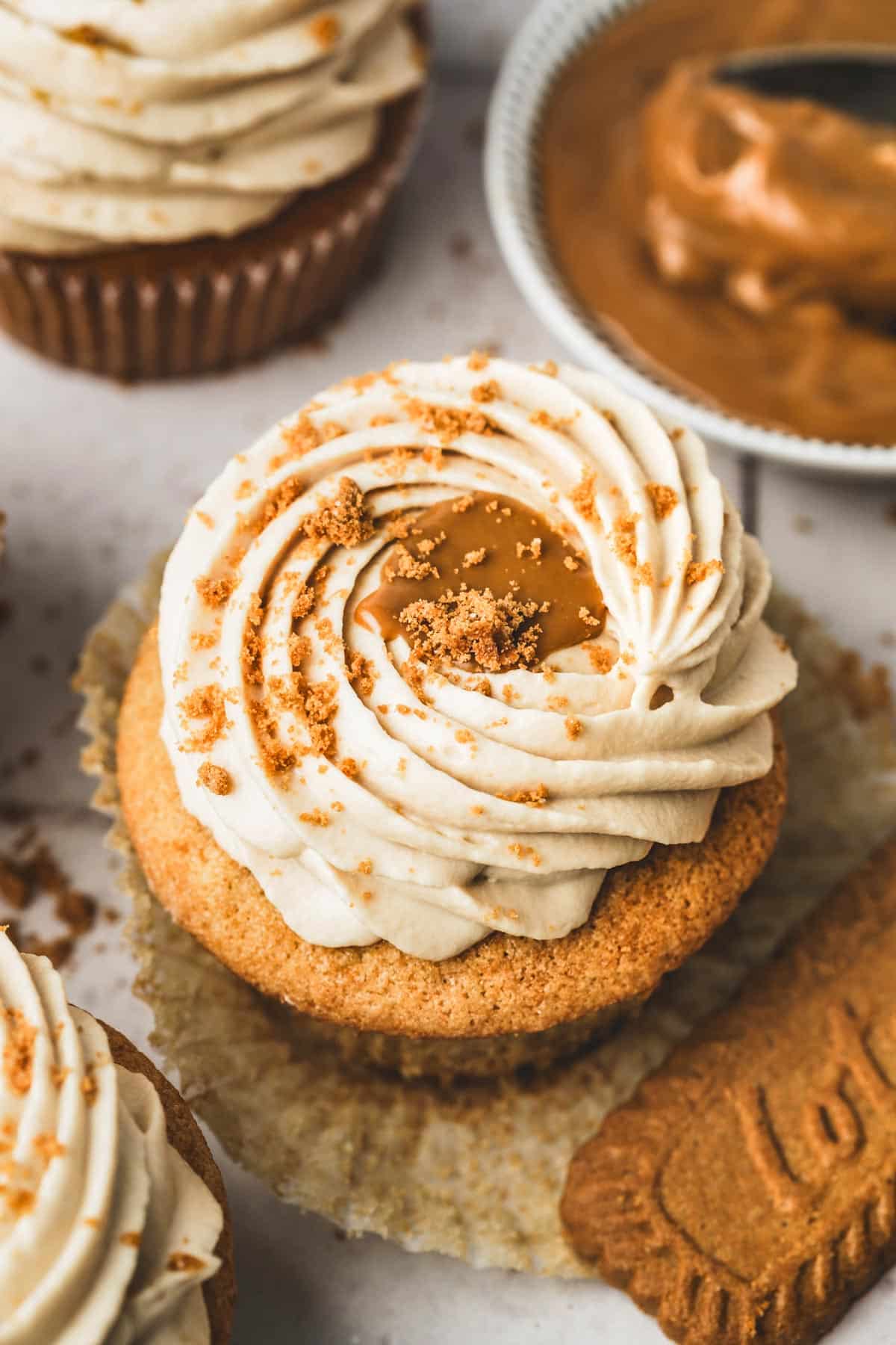 Cupcakes au spéculoos