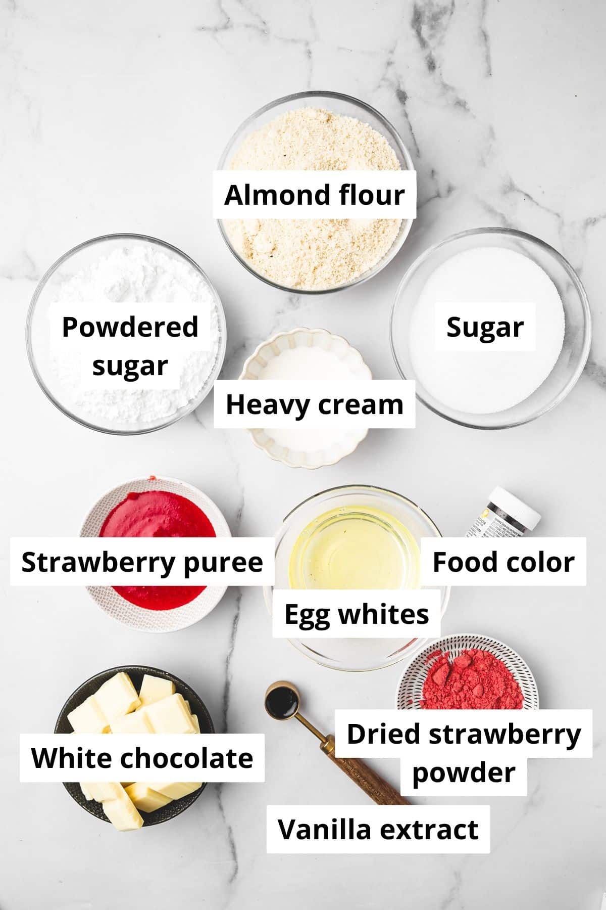 bowls with ingredients