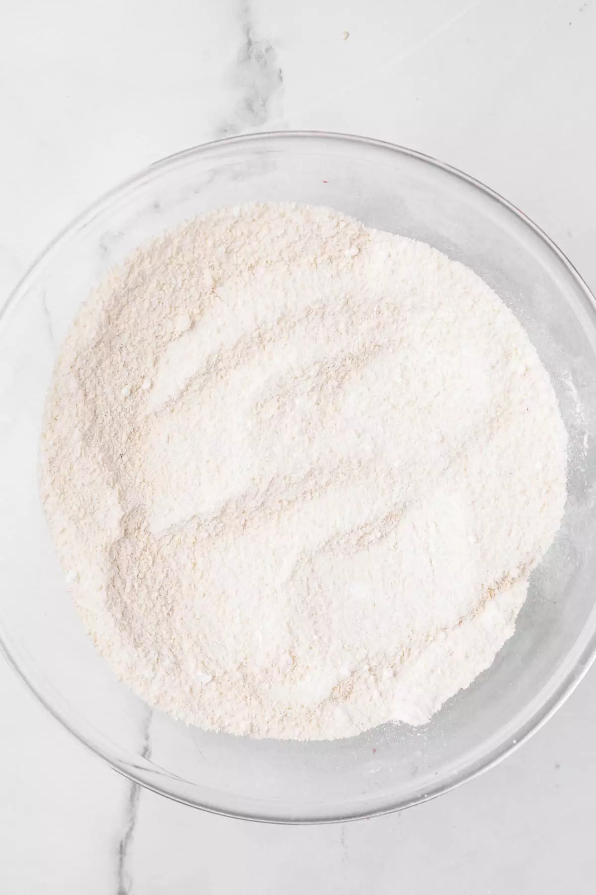medium bowl with almond flour mixture