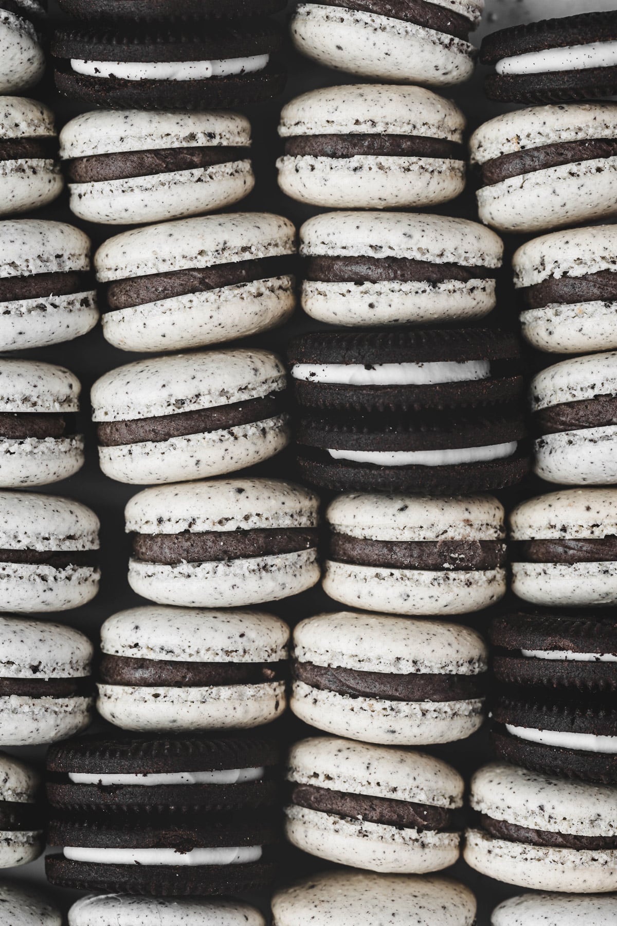 oreo french macarons