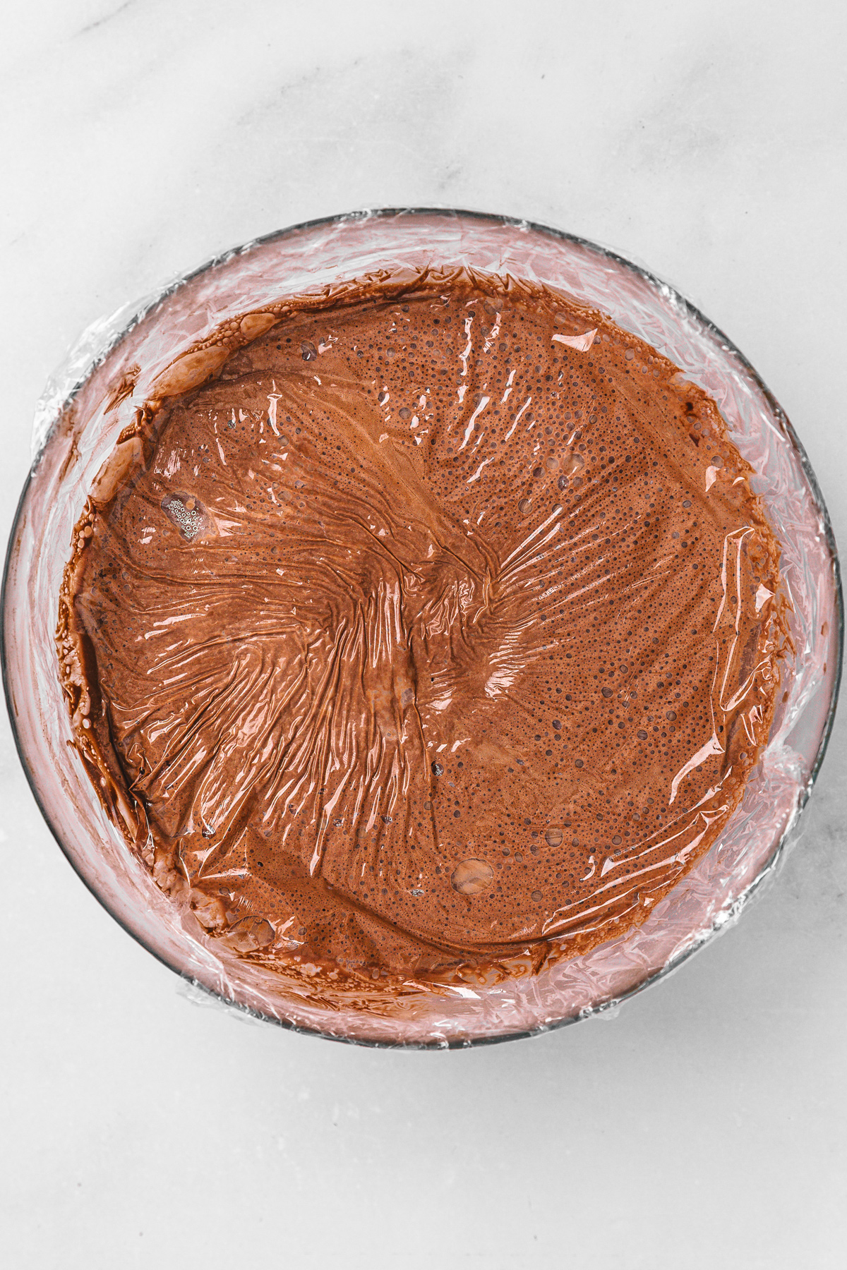 ganache montée chocolat texture lisse avant montage