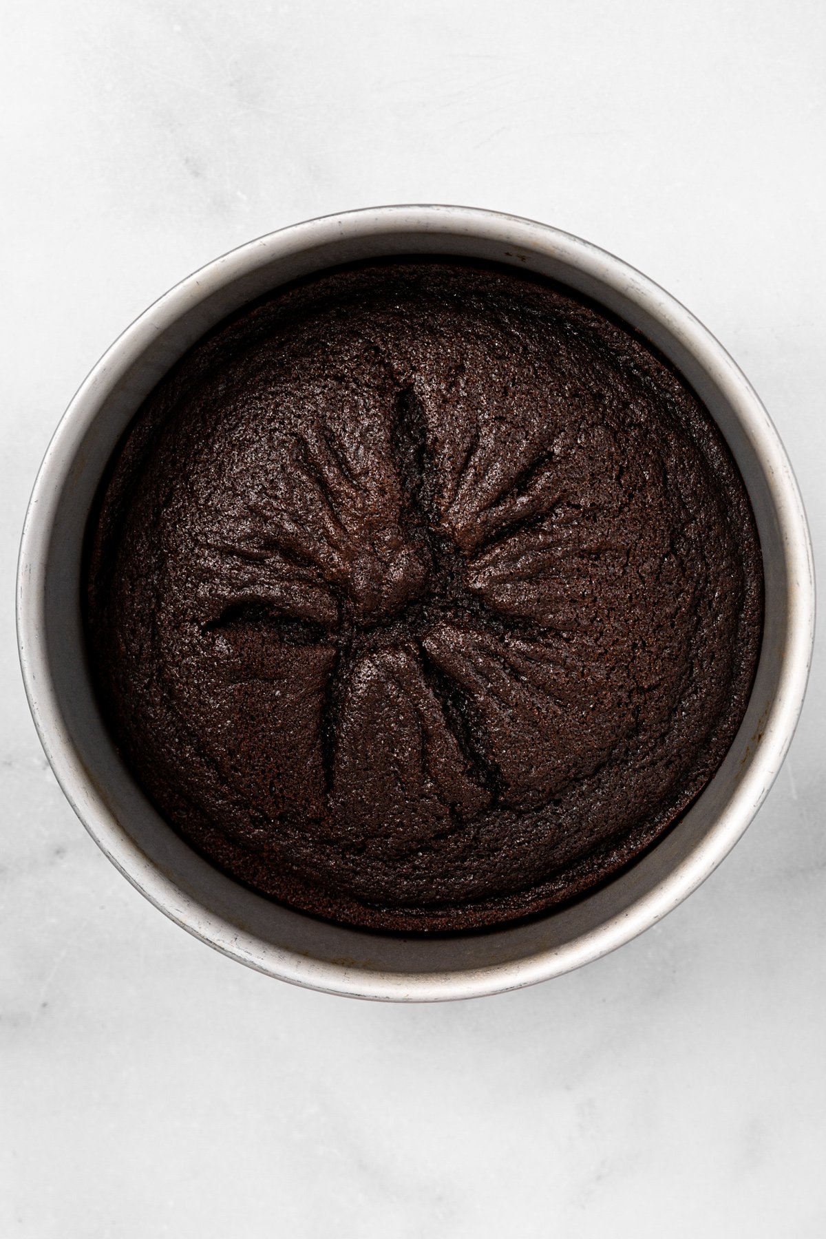 baked chocolate cake layers for
matilda cake recipe