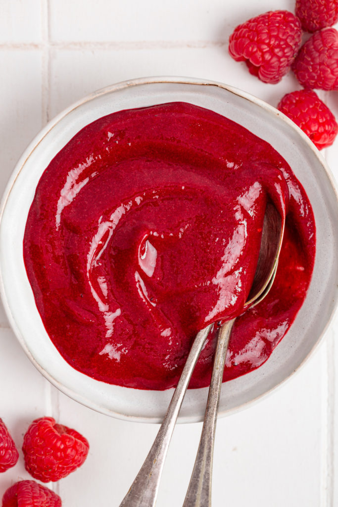 What Is Raspberry Puree Raspberry Puree Recipe (Smooth & Seedless)